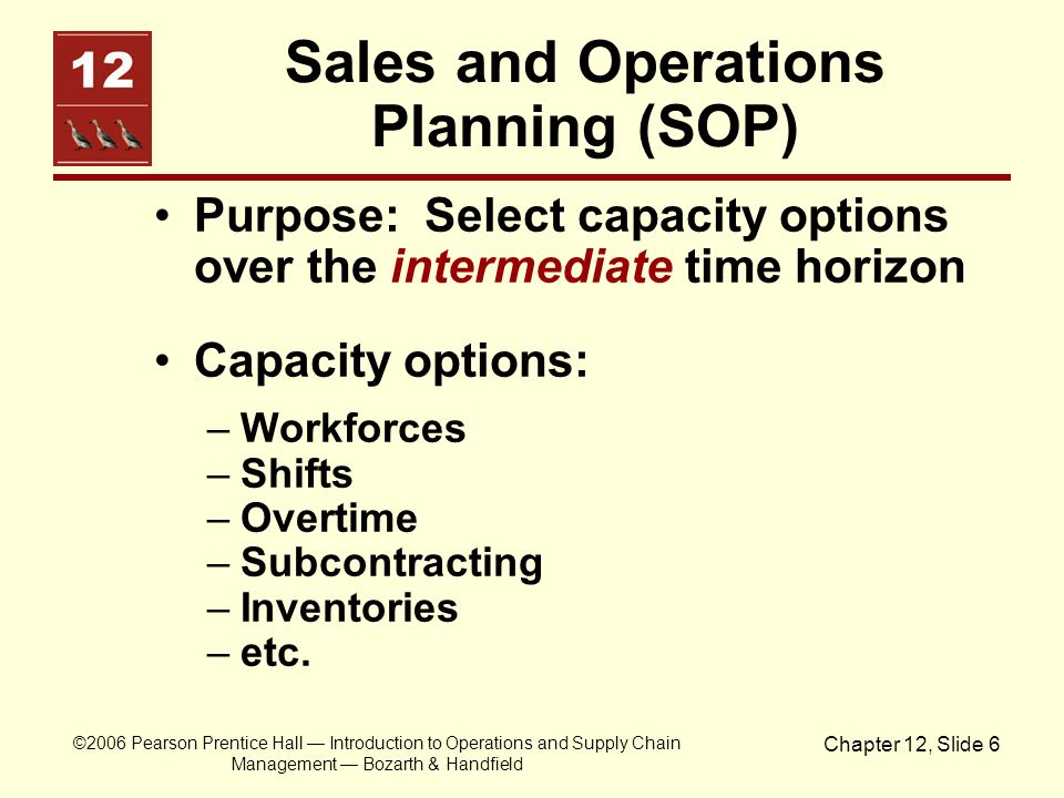 Balancing Demand and Supply with Effective Sales and Operations Planning